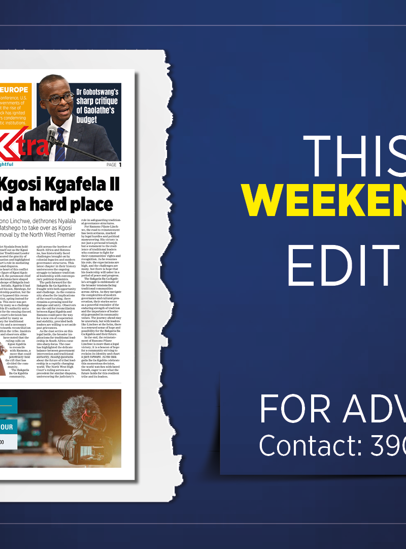 WEEKENDPOST EXTRA ISSUE 1