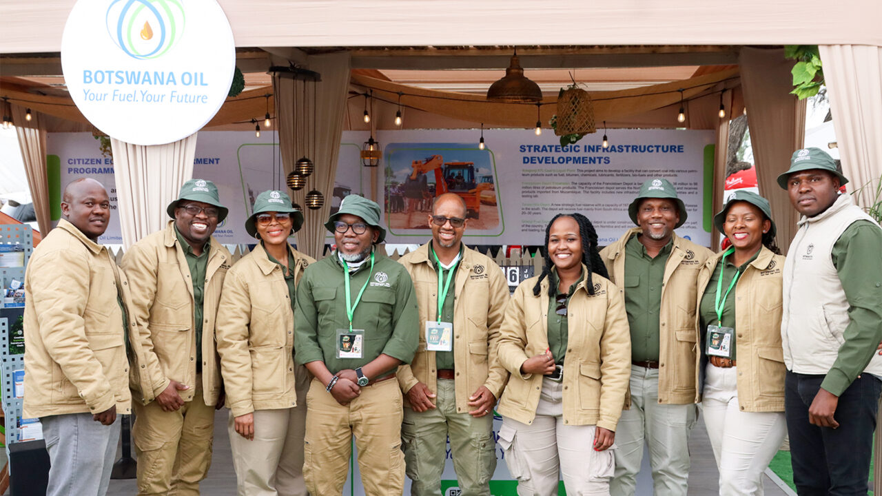 Botswana Oil speaks Rural Energy Solutions at Ghanzi Show