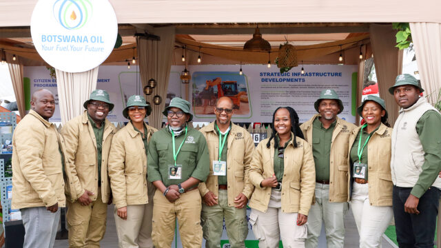 Botswana Oil speaks Rural Energy Solutions at Ghanzi Show