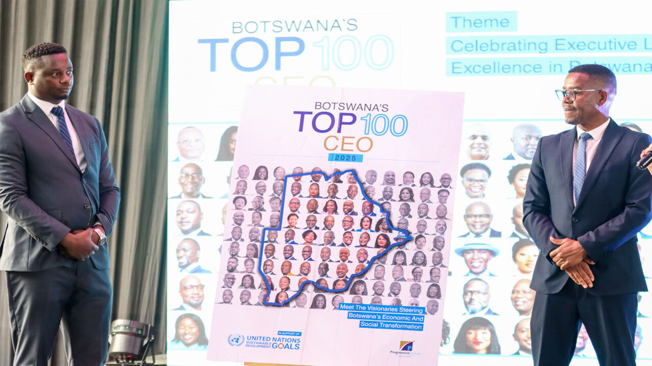 Progressive Institute Launches Botswana’s Top 100 CEOs – 2025