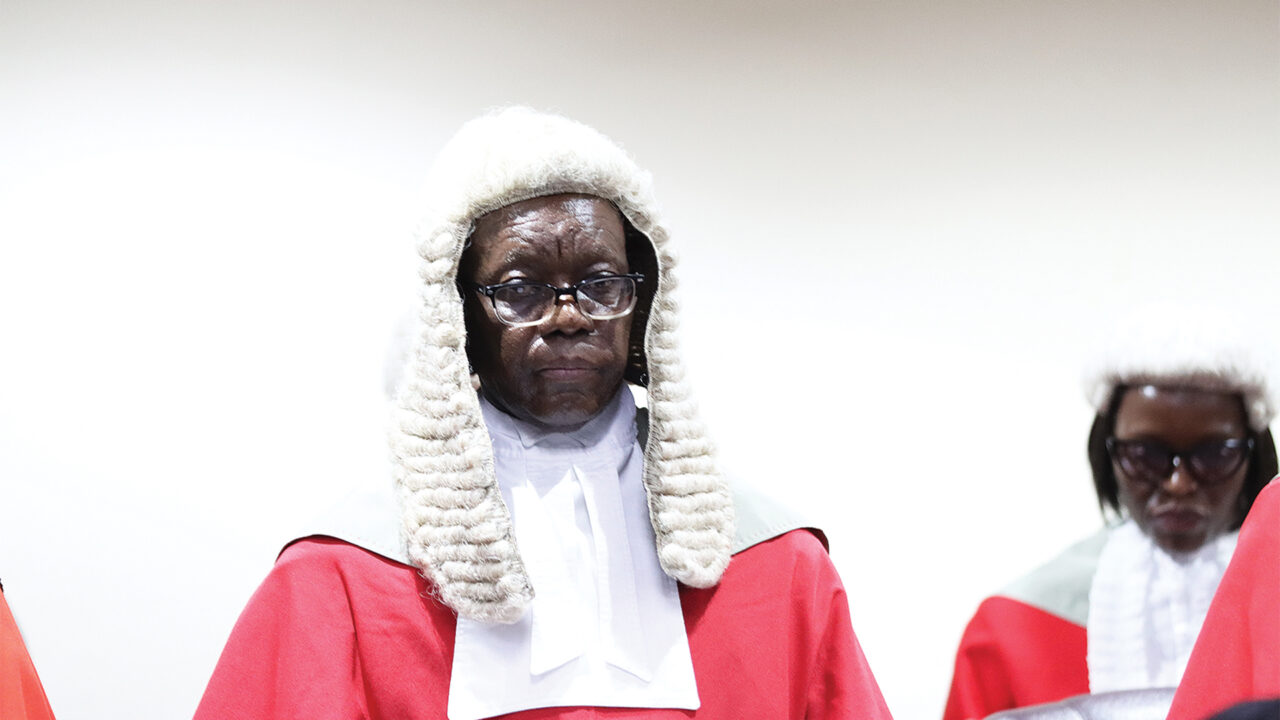 CJ allegedly authorized intercepted communications against former Minister Moagi?