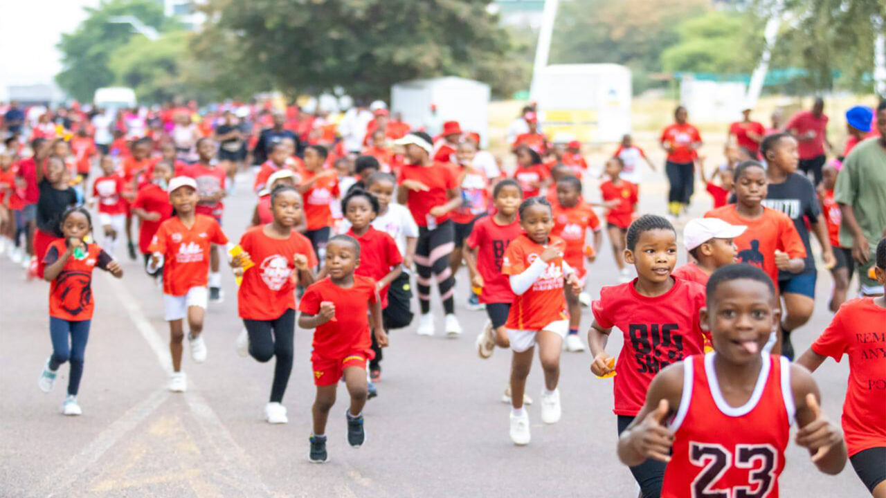 Absa Summer Kids Marathon Ignites Gaborone with 2,000 Young Runners