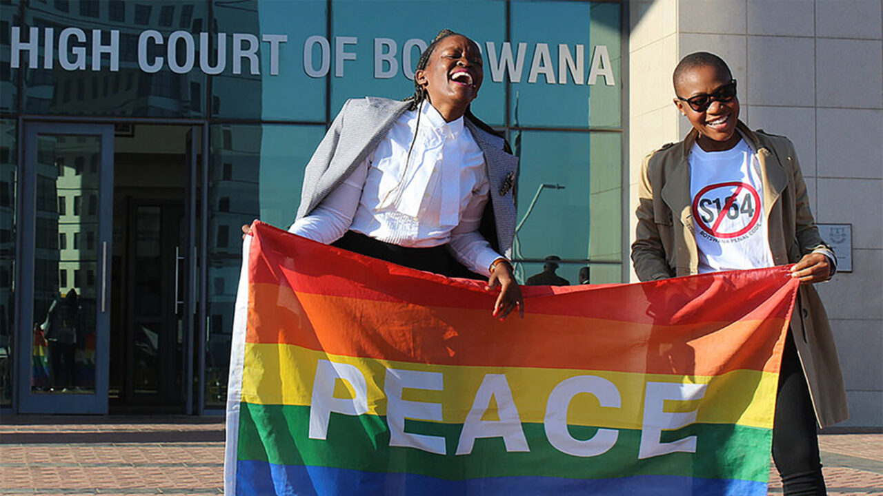 Butale takes Gov’t to task over gay rights notices