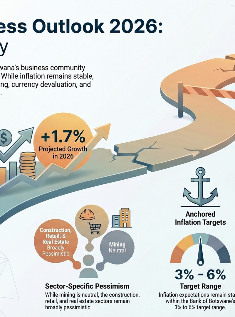Botswana’s business outlook turns deeply pessimistic again