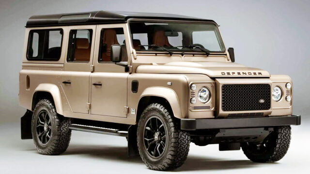 Classic Defender V8 Family shifts gears with new double cab and spectral green finish