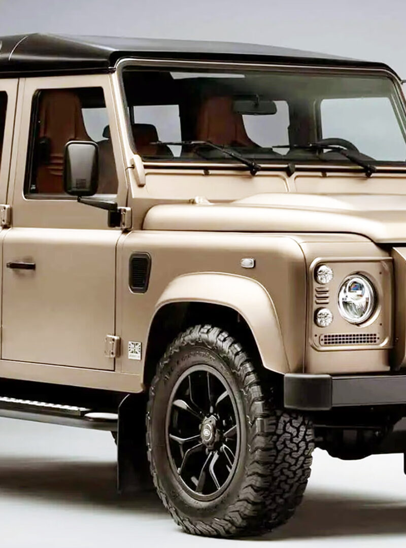 Classic Defender V8 Family shifts gears with new double cab and spectral green finish